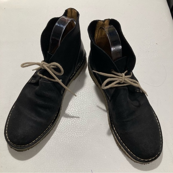 GRAVITY POPE Sz 40 Chukka Lace Up Leather Rubber Soles  Boots - Picture 2 of 11